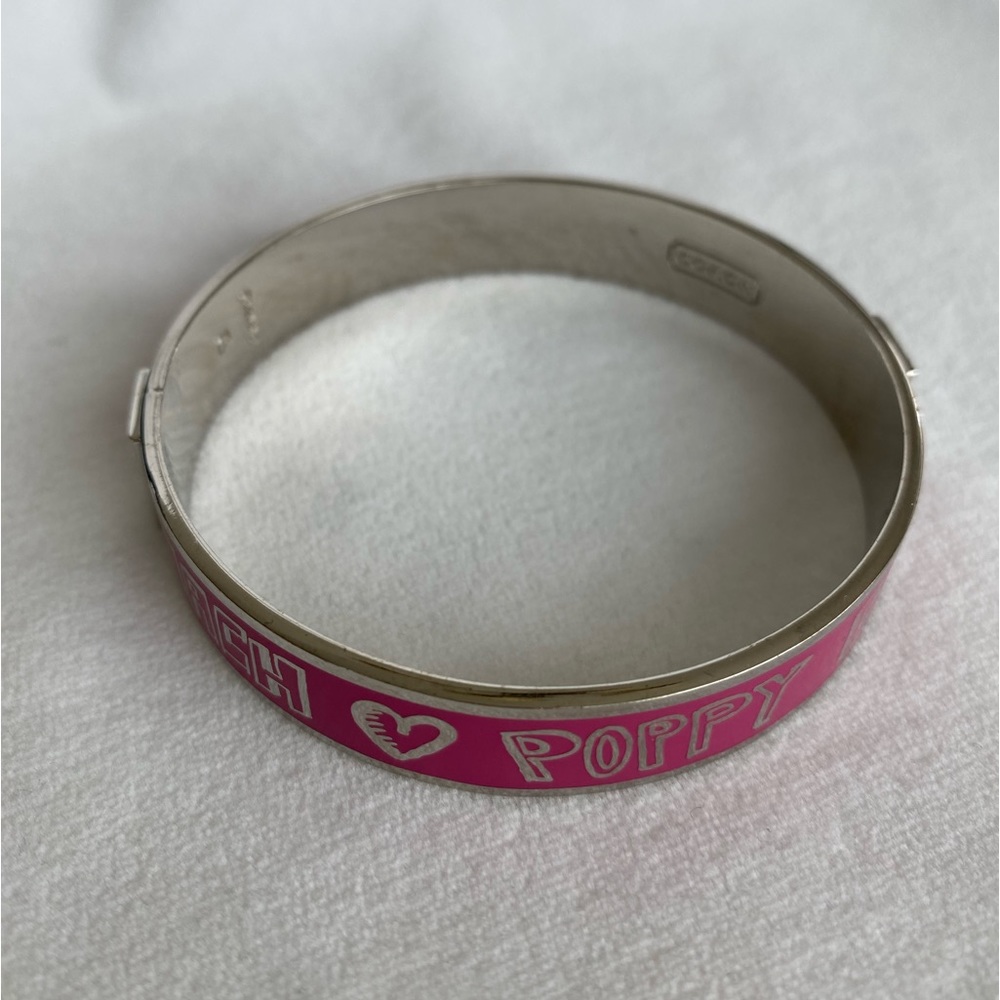 NWOT Coach Poppy Vintage Bangle Vintage - Picture 5 of 14